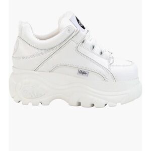 Buffalo Women's White Platform Classic Low Shaft Height Sneaker Buffalo Boots